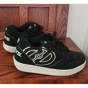 Heelys Boys Propel 2.0 Size Youth Size 5 Skate‎ Sneakers Shoes Black White